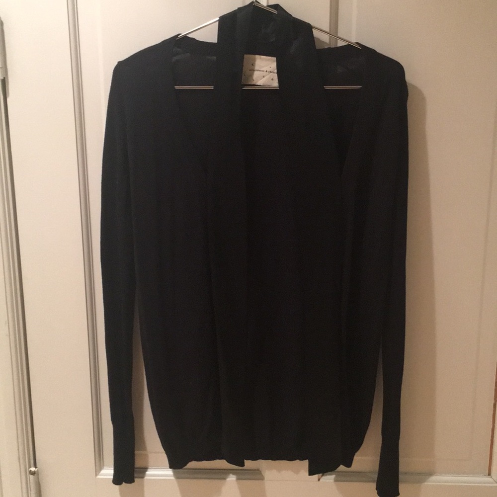 Black Coincidence and Chance cardigan